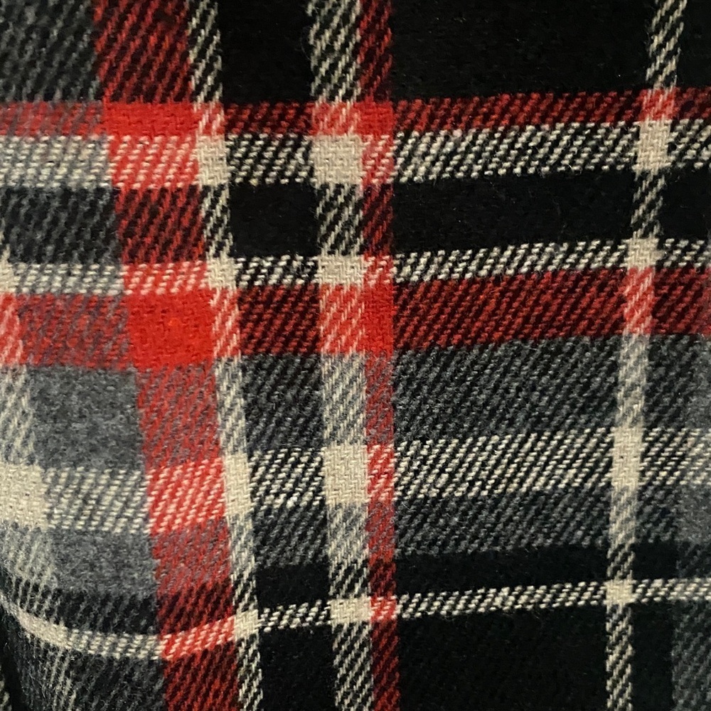 Bentley 90s Plaid Black & Red Women's Skirt - Picture 3 of 9